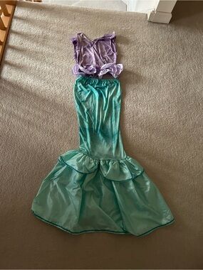Little adventures magical mermaid set size 3XL 11-13 years tie dye Ariel 2 piece